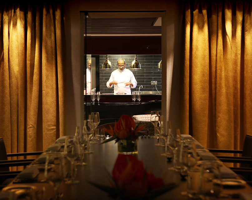 Quilon Private Dining Chef's Kitchen